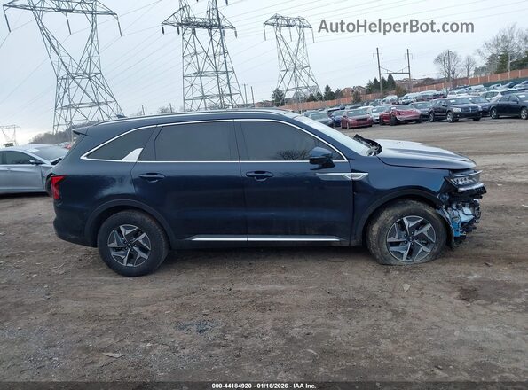 KNDRH4LG9M5045222 2021 KIA SORENTO HYBRID Blue სალონის 360-გრადუსიანი ხედი