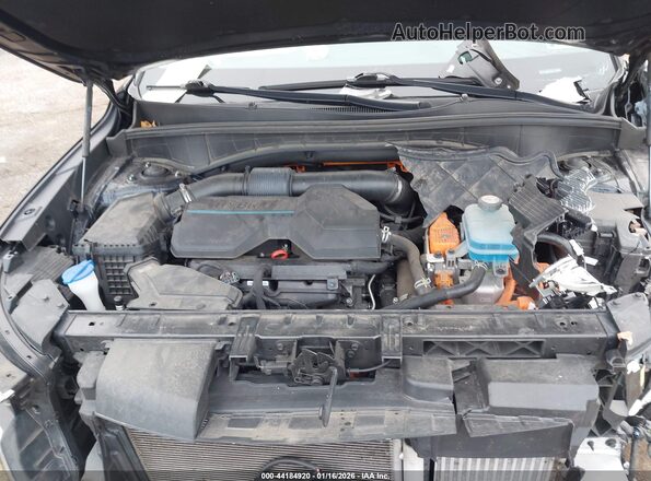 KNDRH4LG9M5045222 2021 KIA SORENTO HYBRID Blue უკანა ხედი