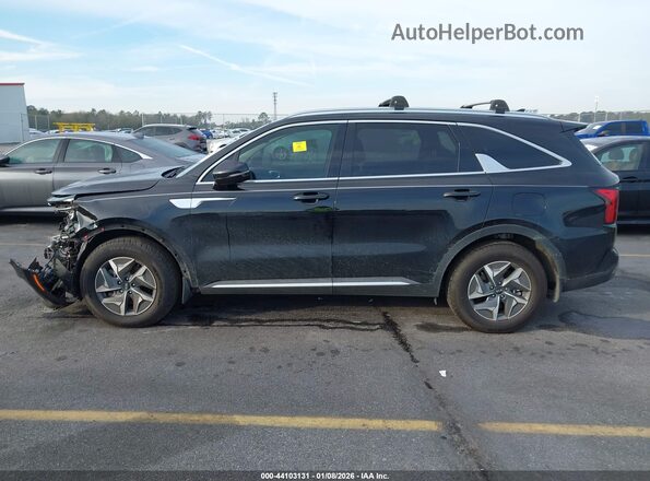 KNDRH4LG9M5050856 2021 KIA SORENTO HYBRID Black Սալոնի 360 աստիճան տեսք