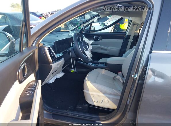 KNDRHDJG2S5423221 2025 KIA SORENTO HYBRID Black Vista interior delantera