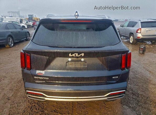 KNDRHDLG4P5181293 2023 KIA SORENTO Charcoal Հետևի տեսք