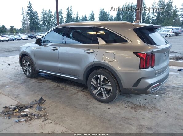 KNDRHDLG7P5130662 2023 KIA SORENTO HYBRID Gray Tył lewy