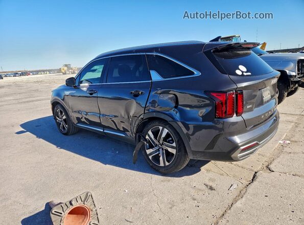 KNDRHDLGXN5091921 2022 KIA SORENTO Charcoal Tył lewy