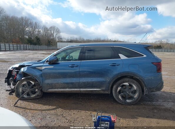 KNDRKDJG2S5286458 2025 KIA SORENTO HYBRID Blue Панорамний вид салону 360°