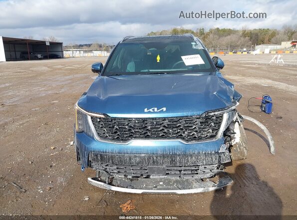 KNDRKDJG2S5286458 2025 KIA SORENTO HYBRID Blue Вид щитка приладів