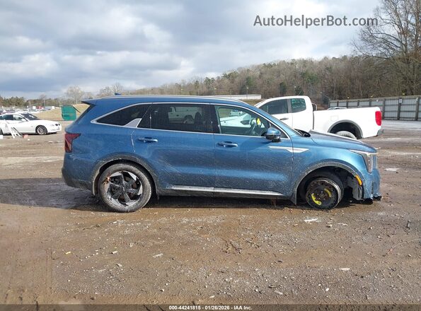 KNDRKDJG2S5286458 2025 KIA SORENTO HYBRID Blue Вид задньої частини салону
