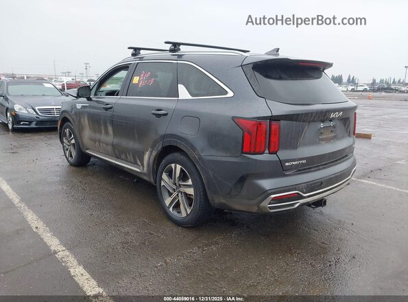 KNDRKDLG5P5176959 2023 KIA SORENTO HYBRID Gray Задня ліва чверть