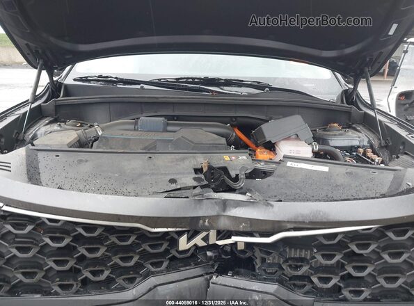 KNDRKDLG5P5176959 2023 KIA SORENTO HYBRID Gray Вид ззаду