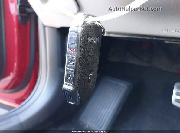 KNDRMDLH1P5152841 2023 KIA SORENTO PLUG-IN HYBRID Burgundy წინა პანელის ხედი