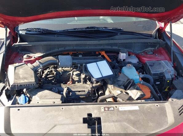 KNDRMDLH1P5152841 2023 KIA SORENTO PLUG-IN HYBRID Burgundy უკანა ხედი