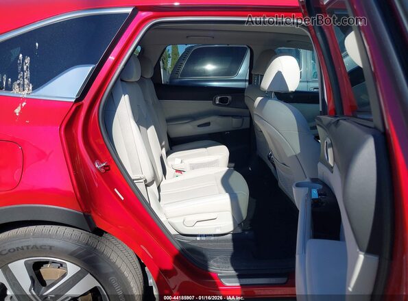 KNDRMDLH1P5152841 2023 KIA SORENTO PLUG-IN HYBRID Burgundy VIN კოდის სტიკერის ხედი