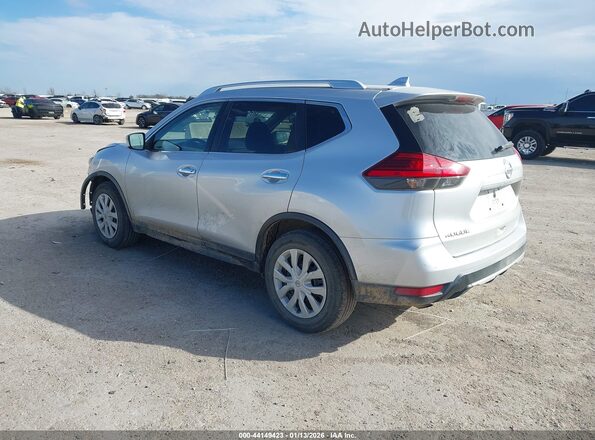 KNMAT2MT0HP513585 2017 NISSAN ROGUE Серебряный Задняя левая четверть