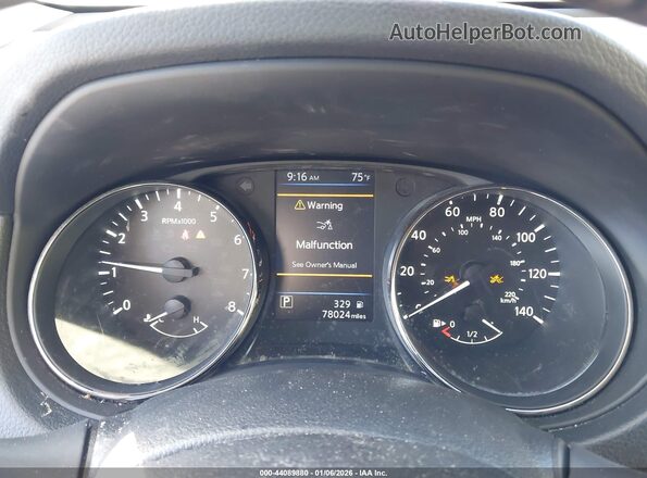 KNMAT2MT4LP517325 2020 NISSAN ROGUE Silver Вид задніх сидінь