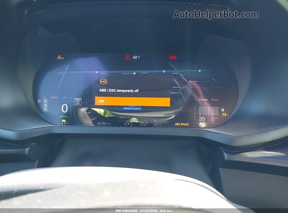 LPSED3KA2ML025450 2021 POLESTAR 2 Серый Вид задних сидений