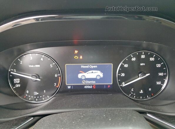 LRBAZLR42PD038655 2023 BUICK ENVISION Silver Vista del cuadro de instrumentos