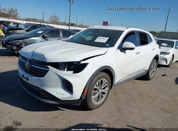 LRBAZLR43ND138468 2022 BUICK ENVISION White Front left