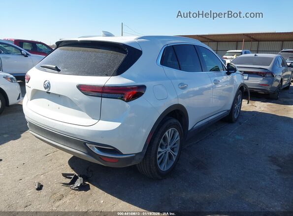 LRBAZLR43ND138468 2022 BUICK ENVISION White Rear right