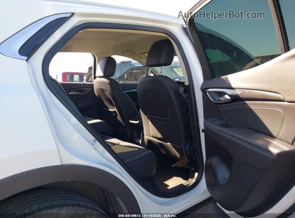 LRBAZLR43ND138468 2022 BUICK ENVISION White VIN sticker view