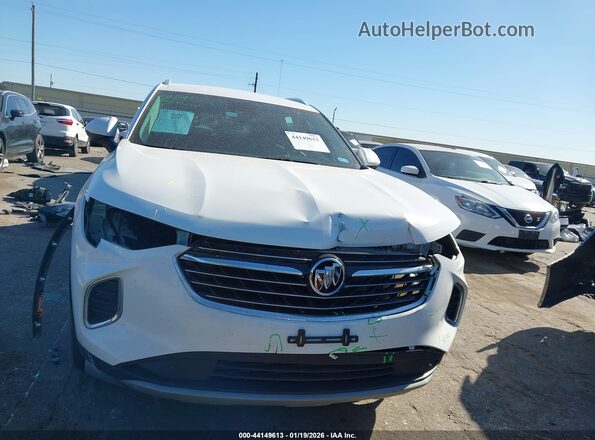 LRBAZLR43ND138468 2022 BUICK ENVISION White Front view