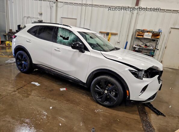 LRBAZLR47MD198848 2021 BUICK ENVISION White Передня права чверть