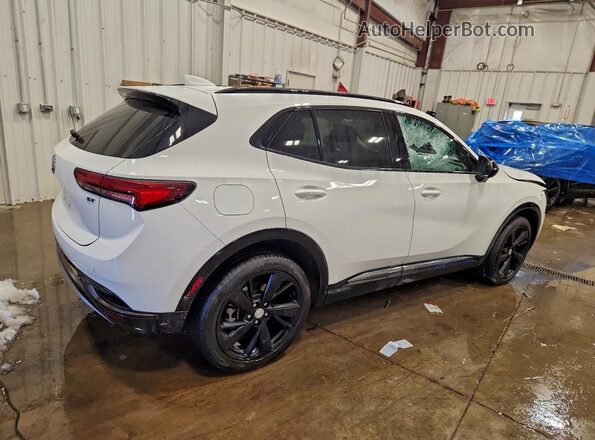 LRBAZLR47MD198848 2021 BUICK ENVISION White Задня права чверть