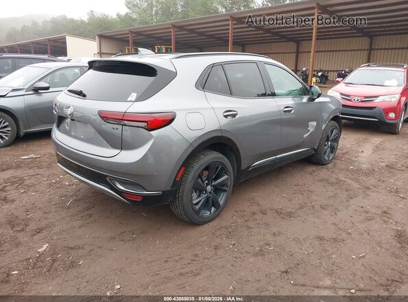 LRBAZLR4XND019350 2022 BUICK ENVISION Silver უკანა მარჯვენა