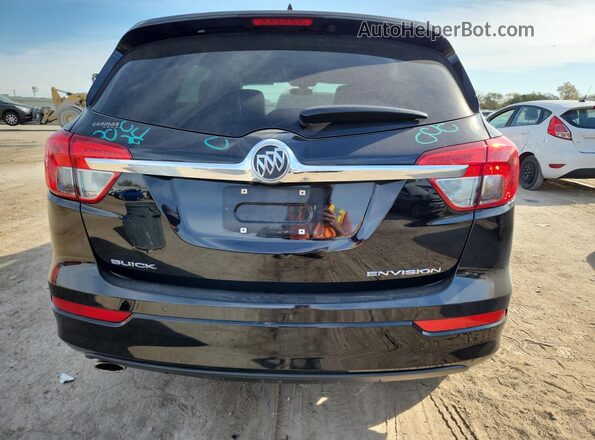 LRBFX1SA3JD026649 2018 BUICK ENVISION Black უკანა ხედი