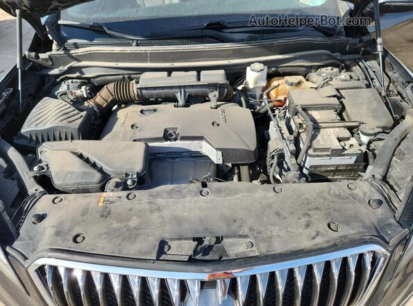 LRBFX1SA3JD026649 2018 BUICK ENVISION Black ძრავის განყოფილების ხედი