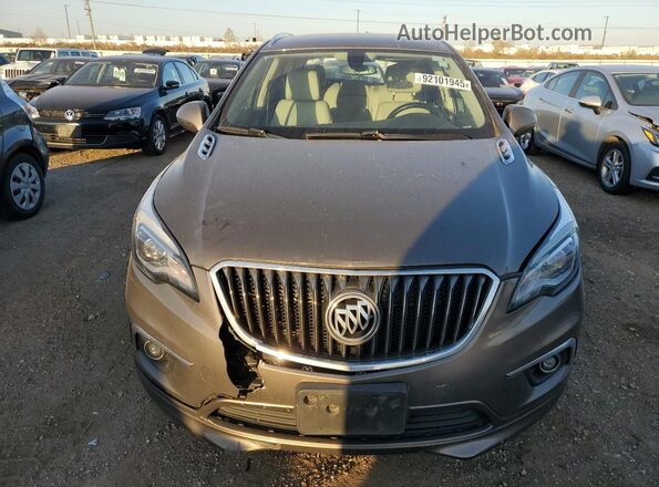 LRBFX1SA6JD008484 2018 BUICK ENVISION Gray Вид спереду