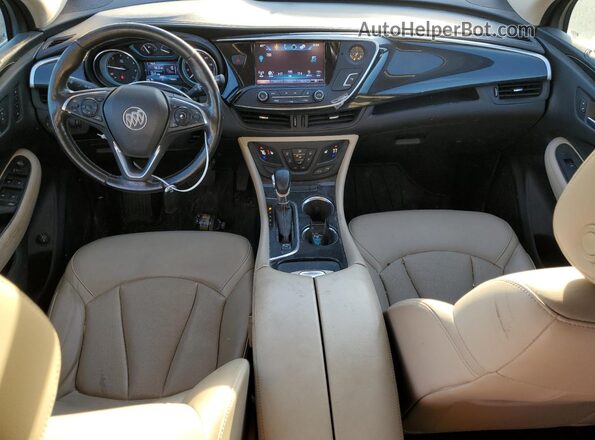 LRBFX1SA6JD008484 2018 BUICK ENVISION Gray Вид панелі приладів