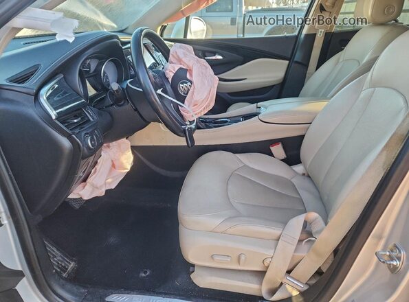 LRBFX1SA9JD080859 2018 BUICK ENVISION Silver Vista interior delantera