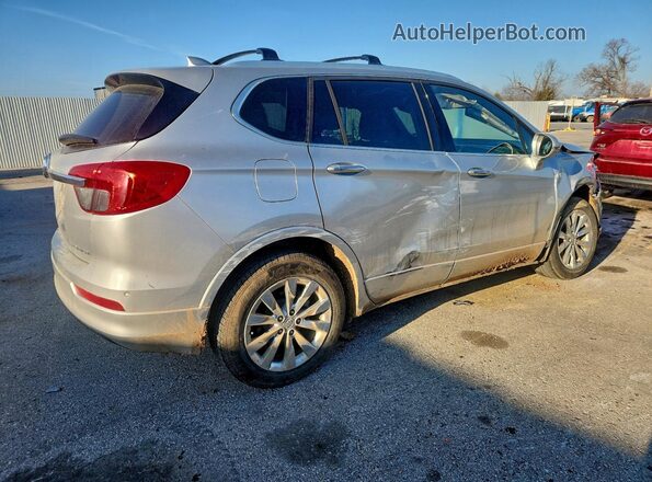 LRBFX1SA9JD080859 2018 BUICK ENVISION Silver Trasero derecho