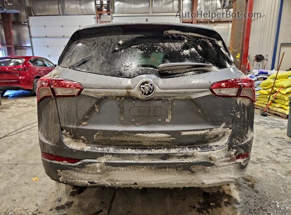 LRBFX2SA1LD035004 2020 BUICK ENVISION Silver Вид ззаду