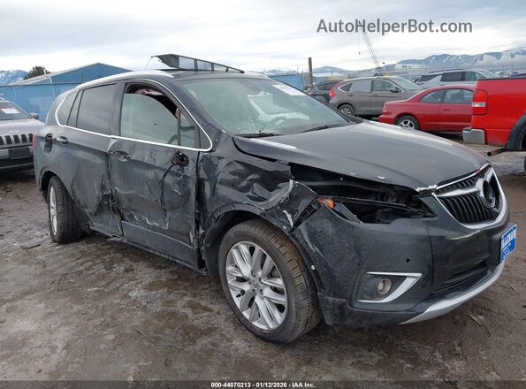 LRBFX4SX4LD036809 2020 BUICK ENVISION Black Front view