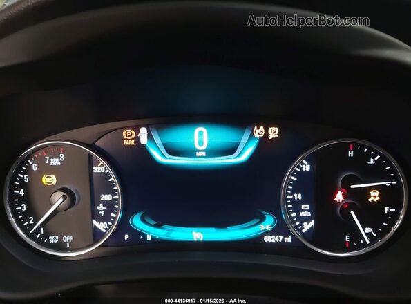 LRBFX4SX5LD138815 2020 BUICK ENVISION Blue Widok tylnych siedzeń