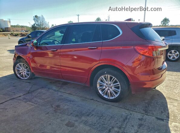 LRBFXASA8HD039410 2017 BUICK ENVISION Maroon Задня ліва чверть