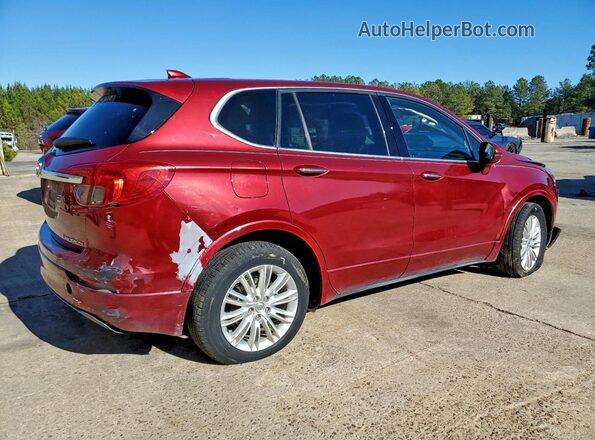 LRBFXASA8HD039410 2017 BUICK ENVISION Maroon Задня права чверть
