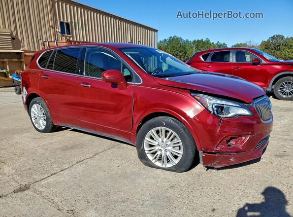 LRBFXASA8HD039410 2017 BUICK ENVISION Maroon Передня права чверть