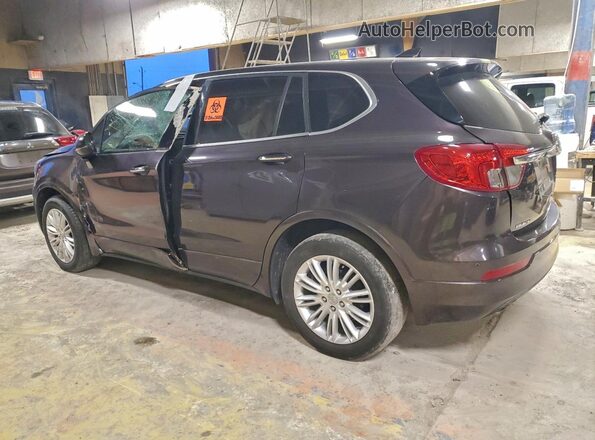 LRBFXBSA6JD059053 2018 BUICK ENVISION Purple Tył lewy