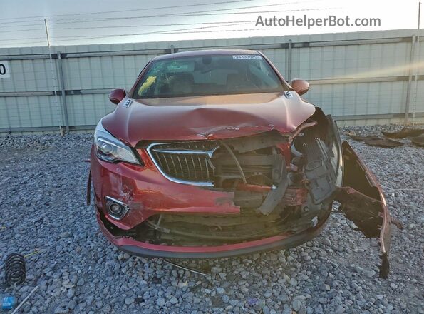 LRBFXBSA9LD035297 2020 BUICK ENVISION Красный Вид спереди
