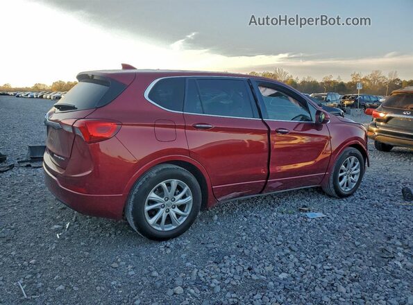 LRBFXBSA9LD035297 2020 BUICK ENVISION Красный Задняя правая четверть