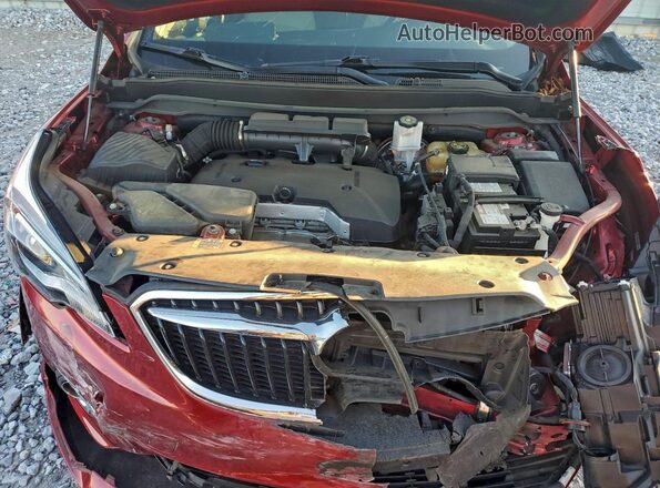 LRBFXBSA9LD035297 2020 BUICK ENVISION Красный Вид подкапотного пространства