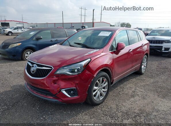 LRBFXBSAXLD156047 2020 BUICK ENVISION Red Vista tres cuartos delantera izquierda