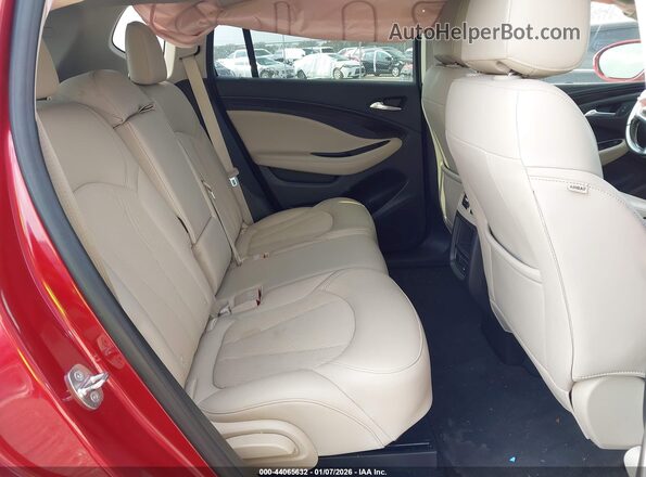 LRBFXBSAXLD156047 2020 BUICK ENVISION Red Vista de la etiqueta del VIN