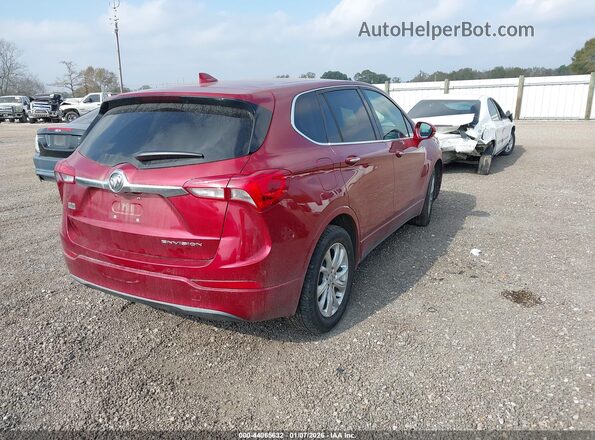 LRBFXBSAXLD156047 2020 BUICK ENVISION Red Trasero derecho