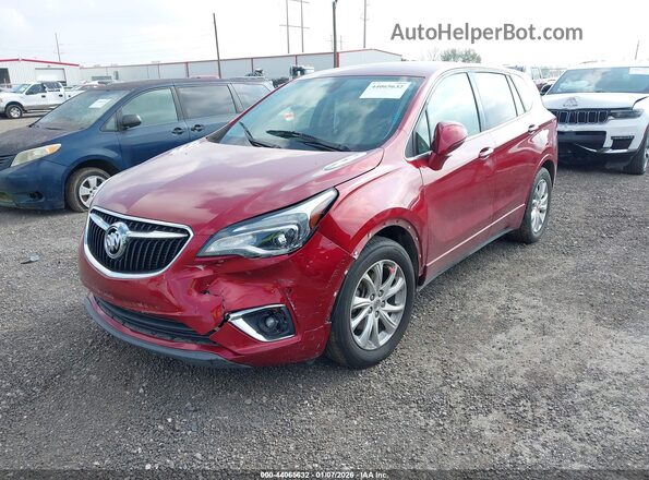 LRBFXBSAXLD156047 2020 BUICK ENVISION Red Vista frontal