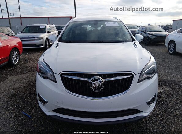 LRBFXCSA0LD014313 2020 BUICK ENVISION White Вид щитка приладів