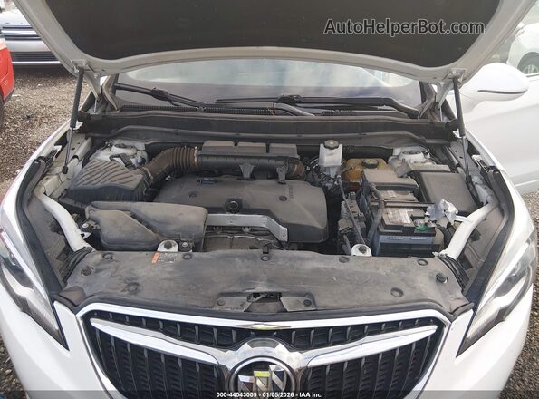 LRBFXCSA0LD014313 2020 BUICK ENVISION White Вид ззаду