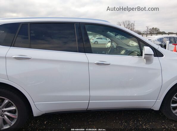 LRBFXCSA0LD014313 2020 BUICK ENVISION White Вид задньої частини салону