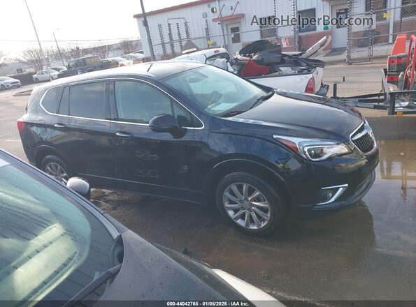 LRBFXCSA0LD166804 2020 BUICK ENVISION Dark Blue Vista interior trasera